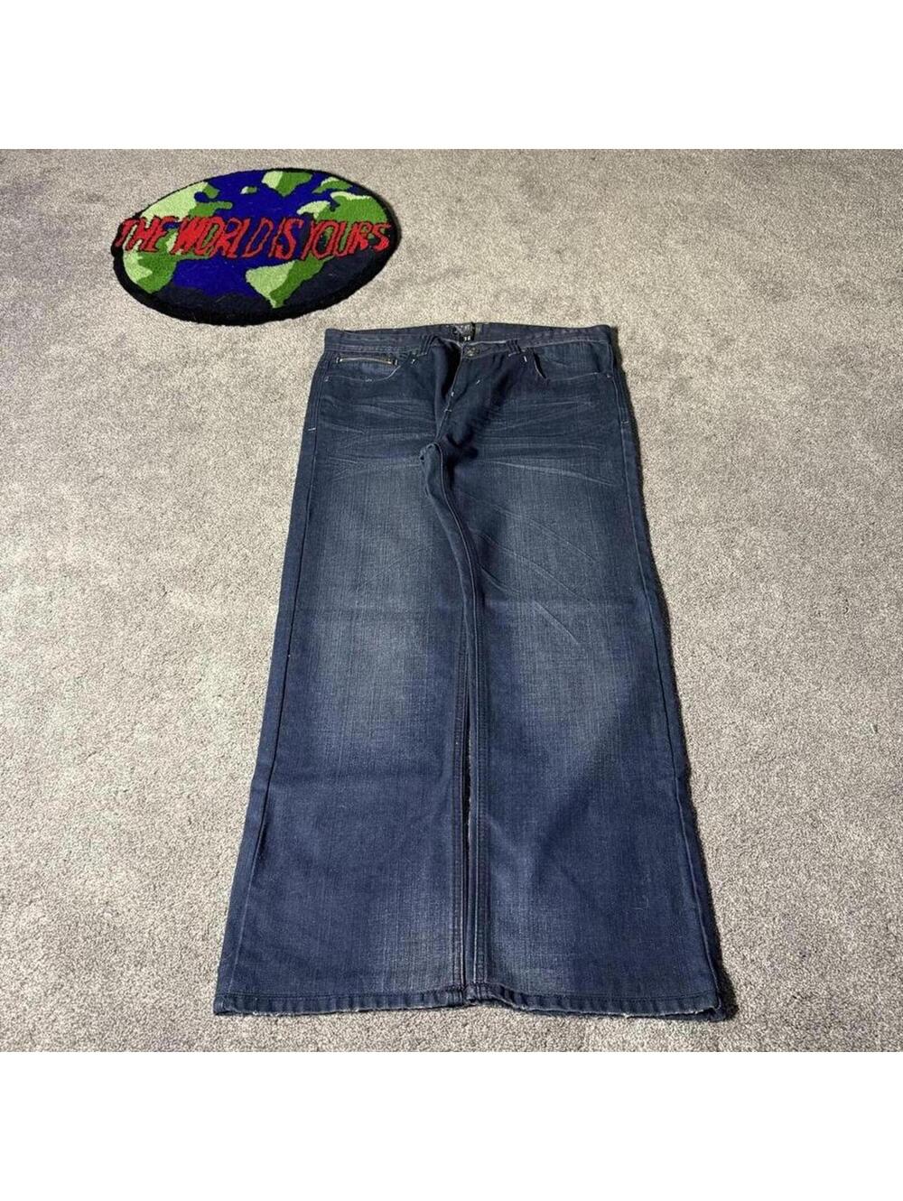y2k baggy 2000’s xray denim jeans